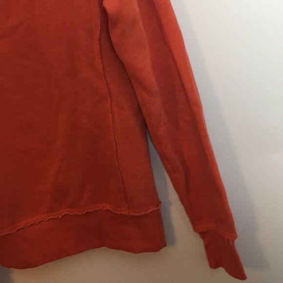 U.S. Apparel Raglan Raw Edge lightweight Sweatshirt Sz Medium - Picture 4 of 13